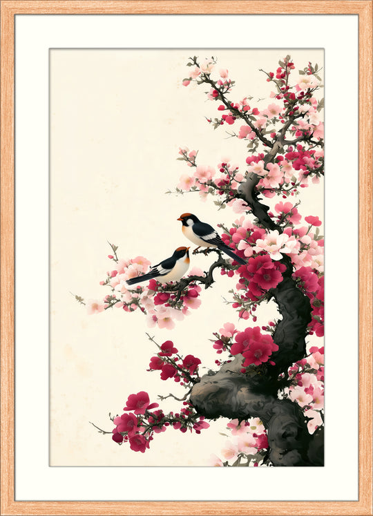 Japanese Floral Wall Art
