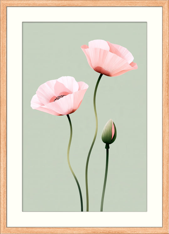 Pink Poppy Art Print