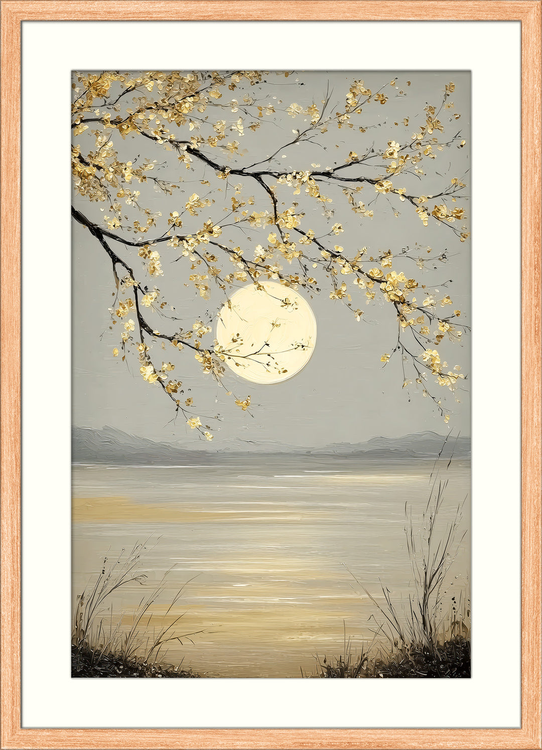 Golden Blossom Art Print