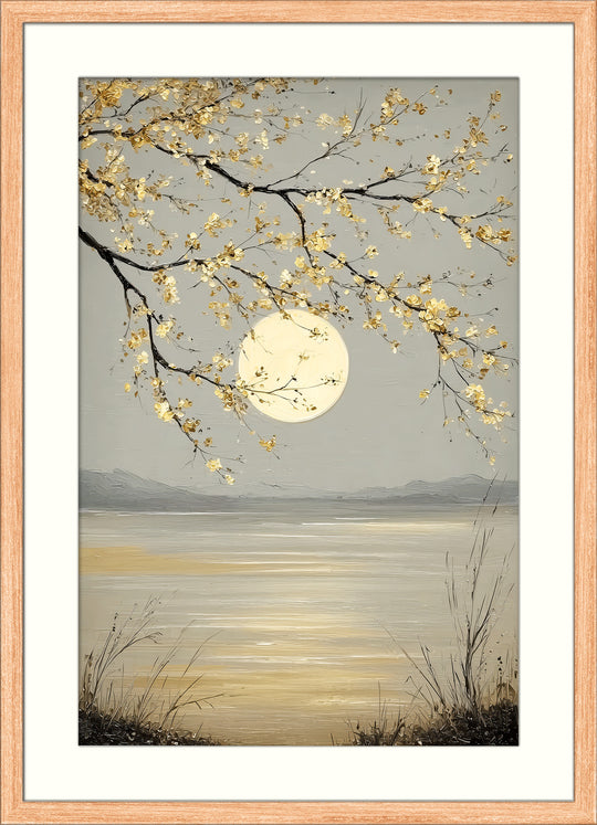 Golden Blossom Art Print