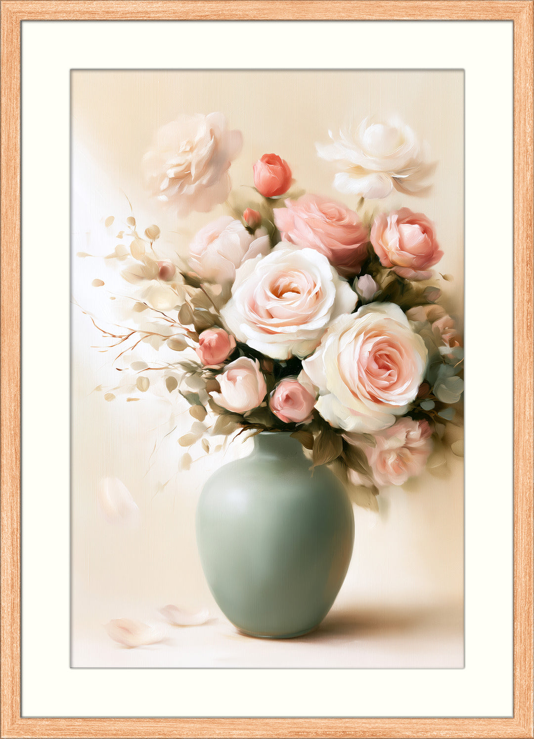 Pink Rose Art Print