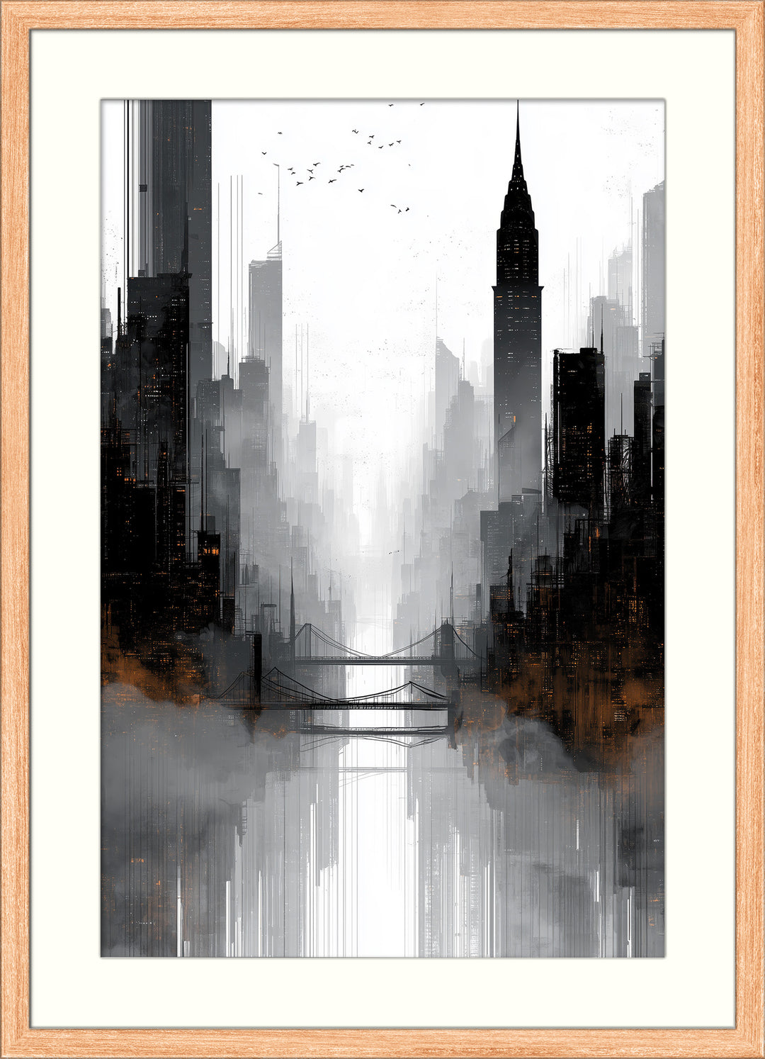 New York Skyline Art Print