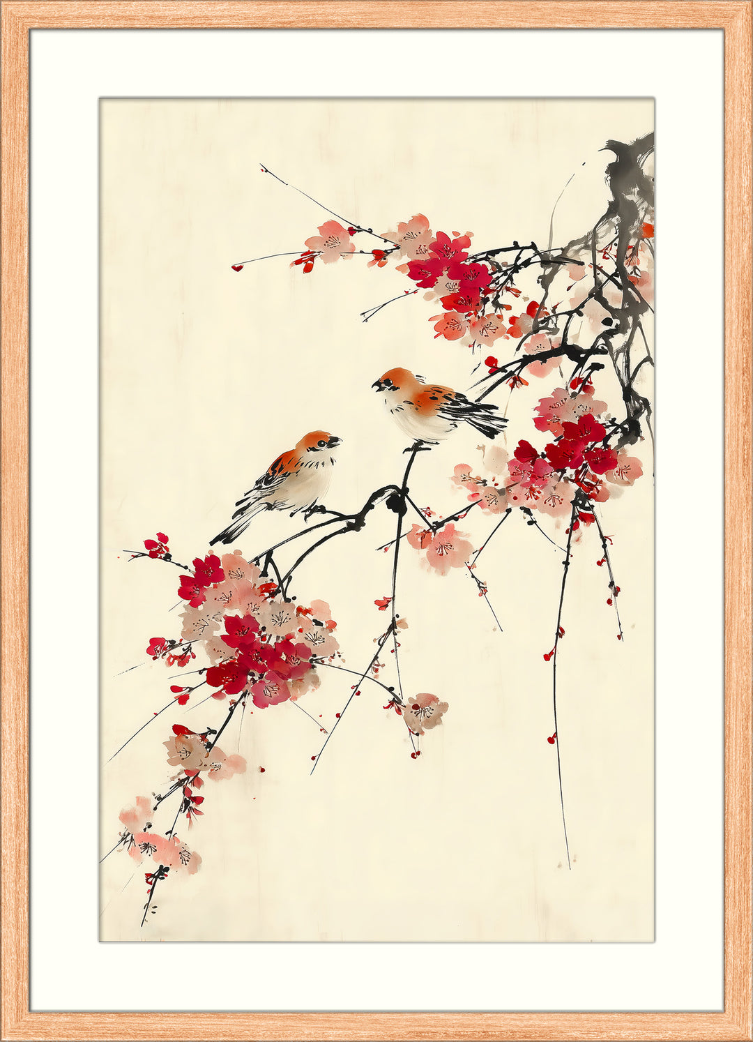 Bird Blossom Art Print