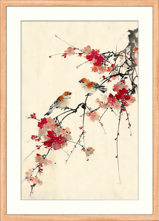 Bird Blossom Art Print