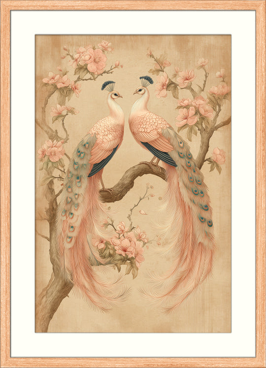 Peacock Bird Wall Art Print