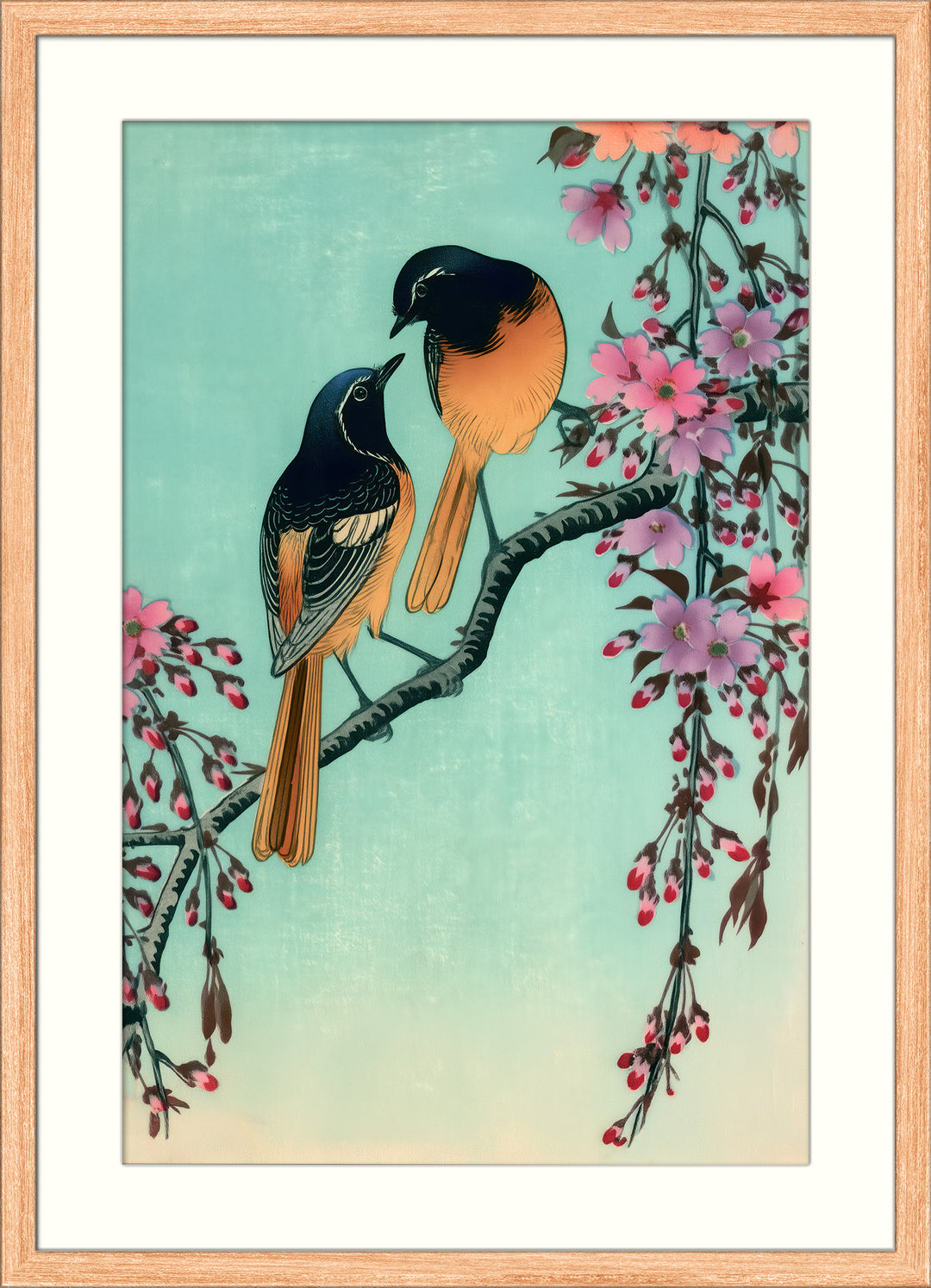 Japanese Bird Wall Art
