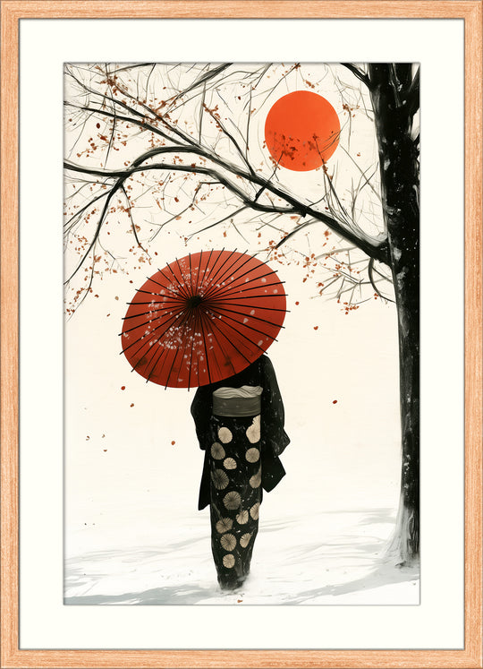 Japanese Woman Art Print