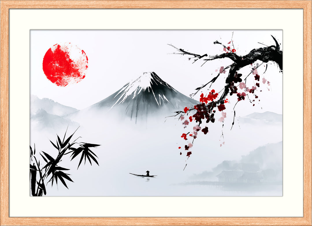 Mount Fuji Wall Art Print