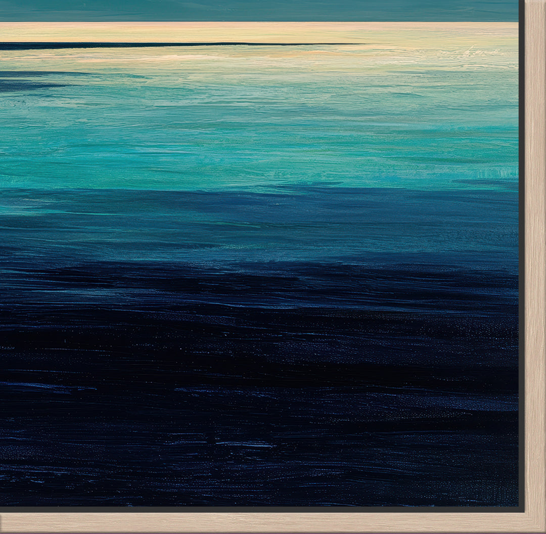 Abstract Blue Seascape