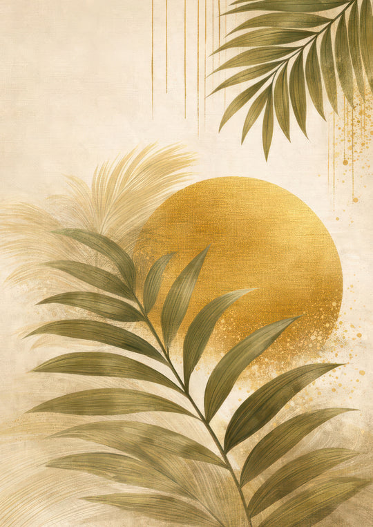 Boho Botanical Wall Art Prints Set of 3