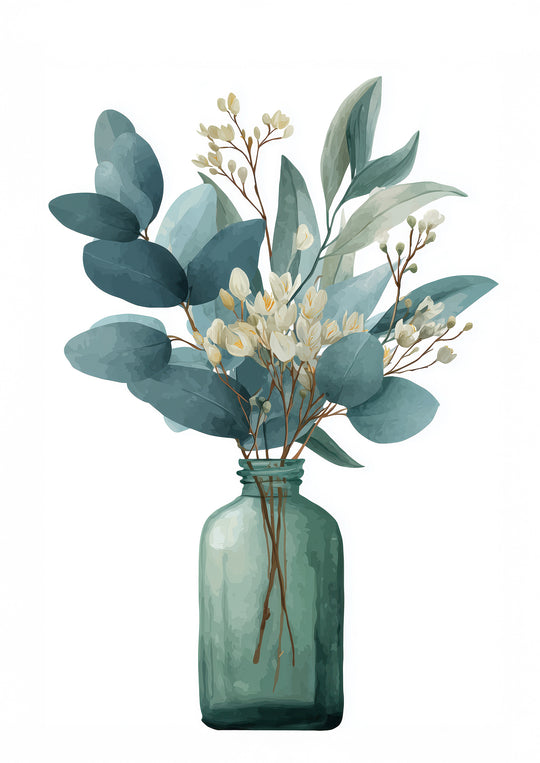 Eucalyptus Illustration Set of 3