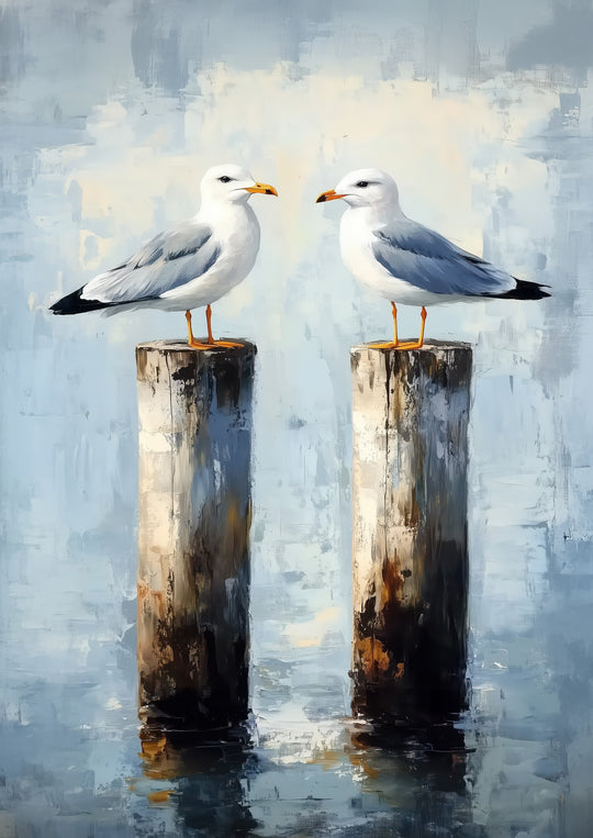 Coastal Wall Art Prints Set of 3