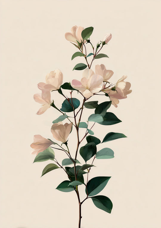 Botanical Wall Art Prints Set of 3