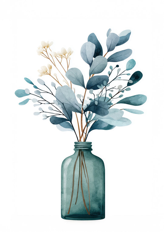Eucalyptus Illustration Set of 3
