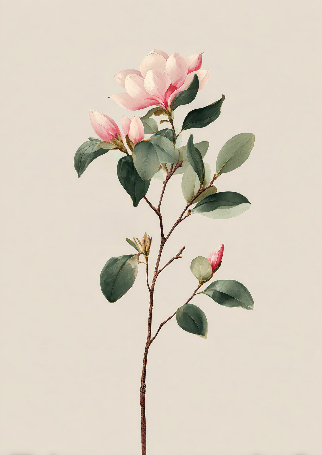 Botanical Wall Art Prints Set of 3