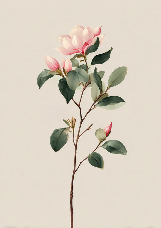 Botanical Wall Art Prints Set of 3