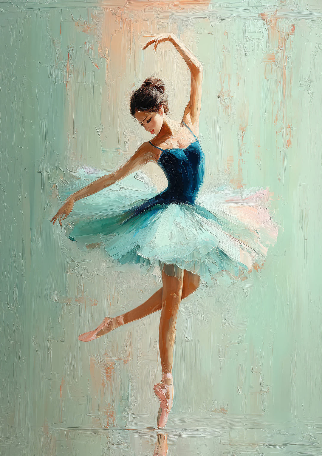 Ballerina Wall Art Prints Set of 2