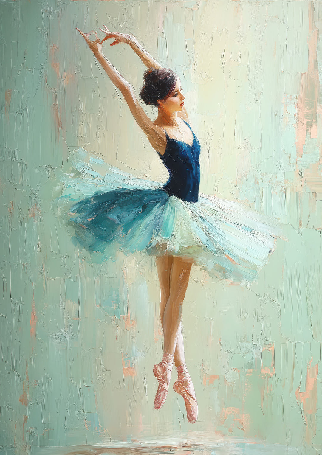 Ballerina Wall Art Prints Set of 2