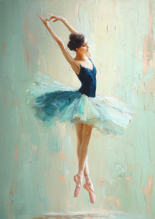 Ballerina Wall Art Prints Set of 2