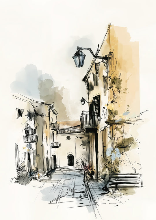 European Street Wall Art Prints
