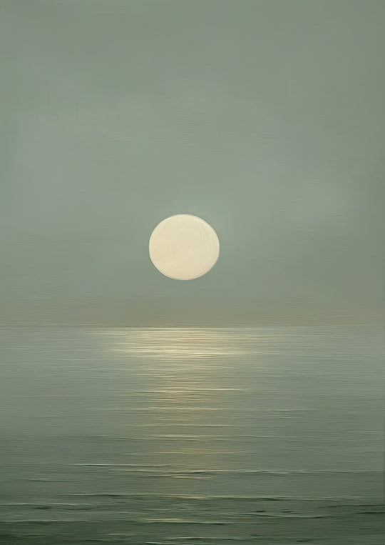Minimalist Seascape Wall Art Prints Set of 2