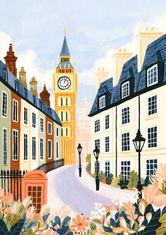 Amsterdam and London Wall Art Prints