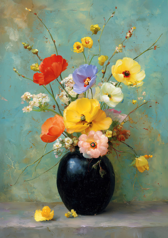 Floral Vase Art Print