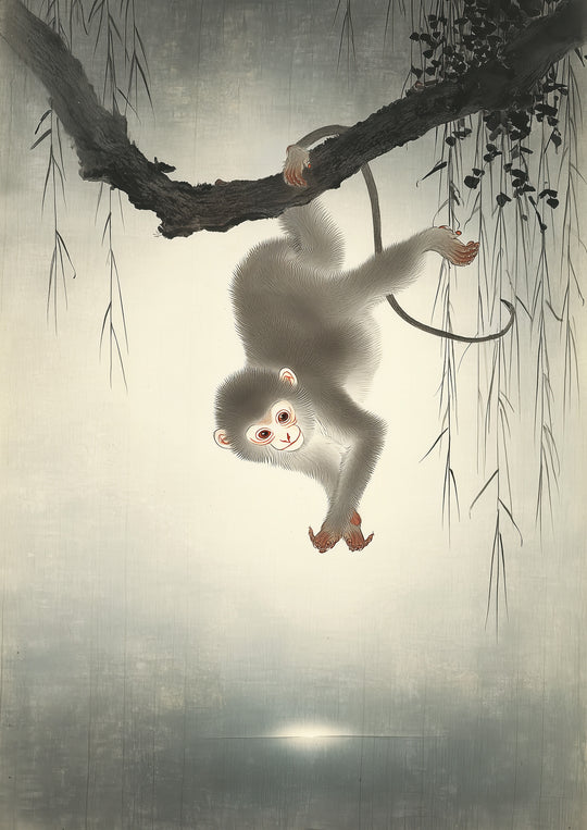 Monkey Art Print