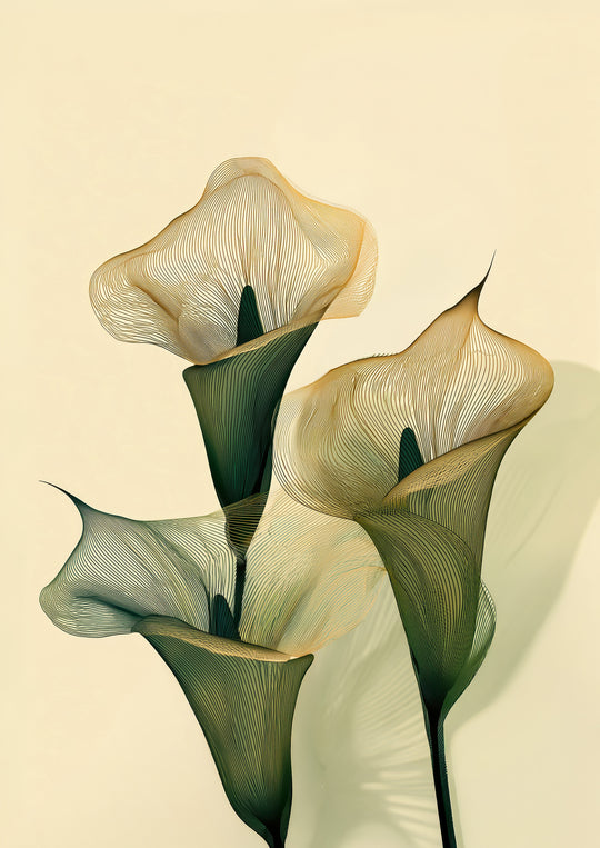 Calla Lily Wall Art Set of 2