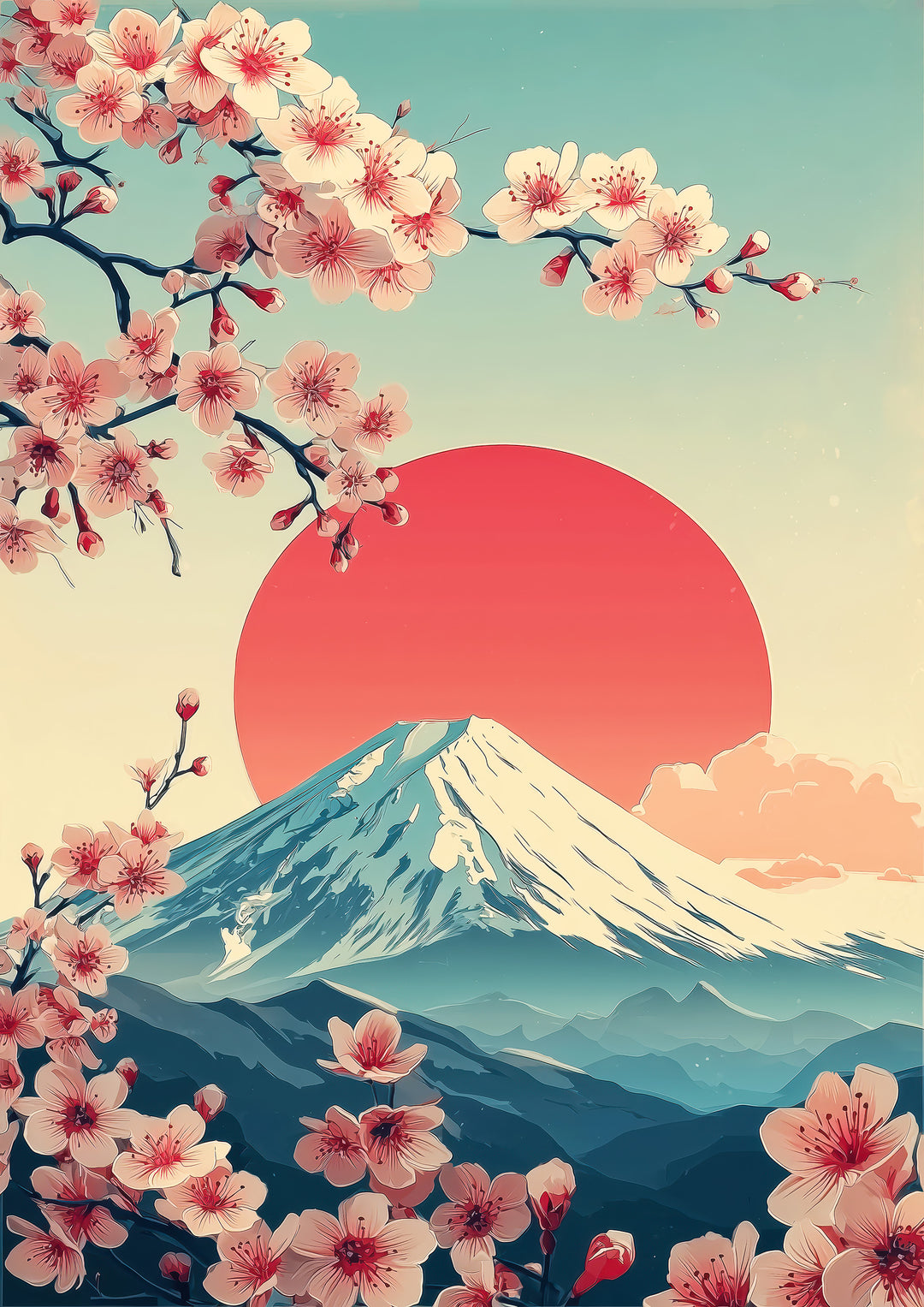 Mount Fuji Art Print