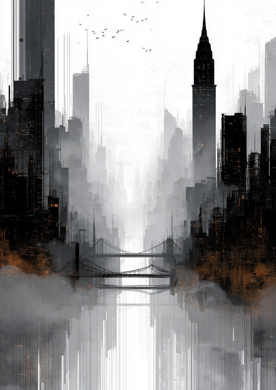 New York Skyline Art Print