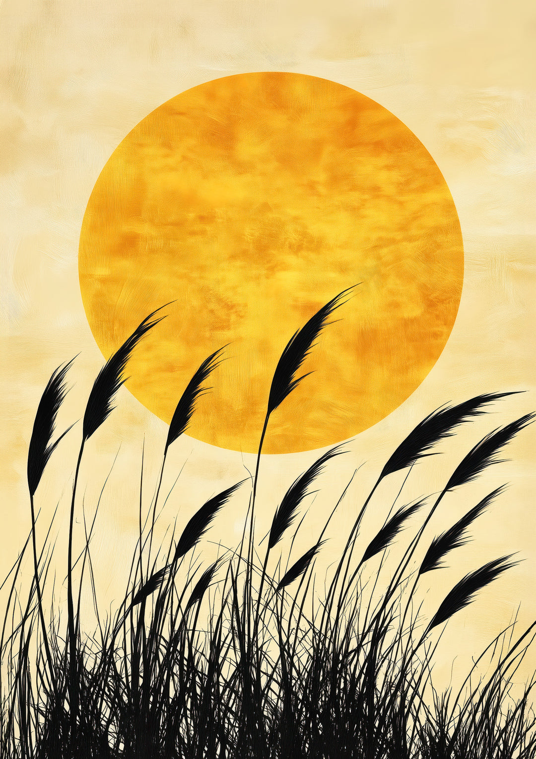 Golden Sun Art Print