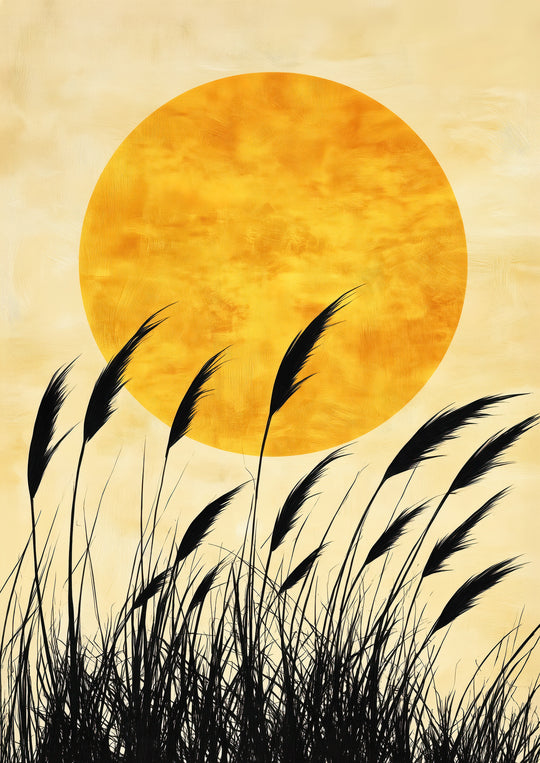 Golden Sun Art Print