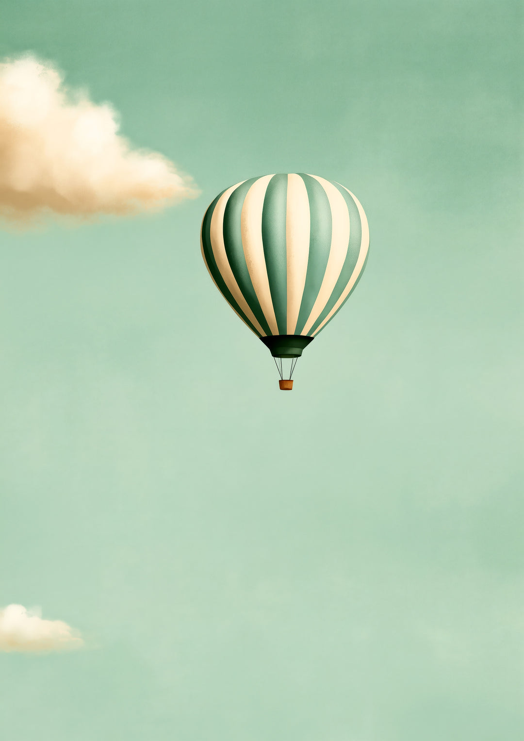Hot Air Balloon Art Print