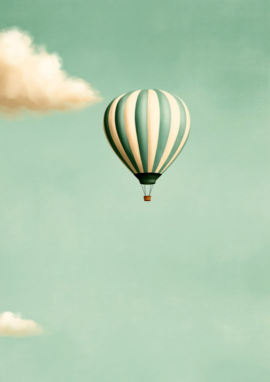Hot Air Balloon Art Print
