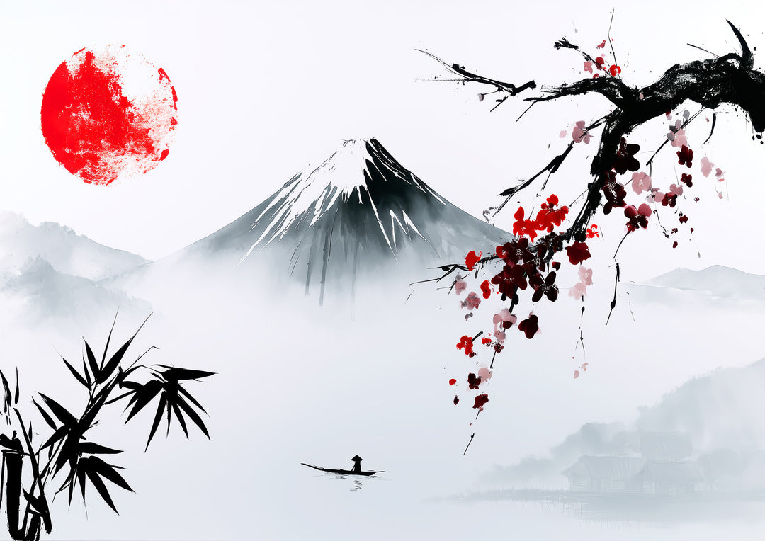 Mount Fuji Wall Art Print