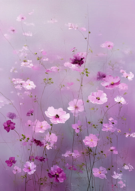 Pink Floral Art Print