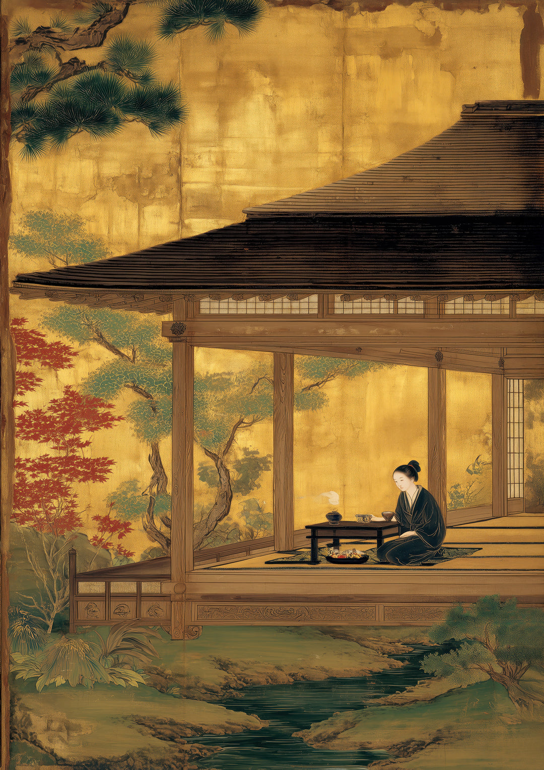Japanese Zen Wall Art Prints Set of 2