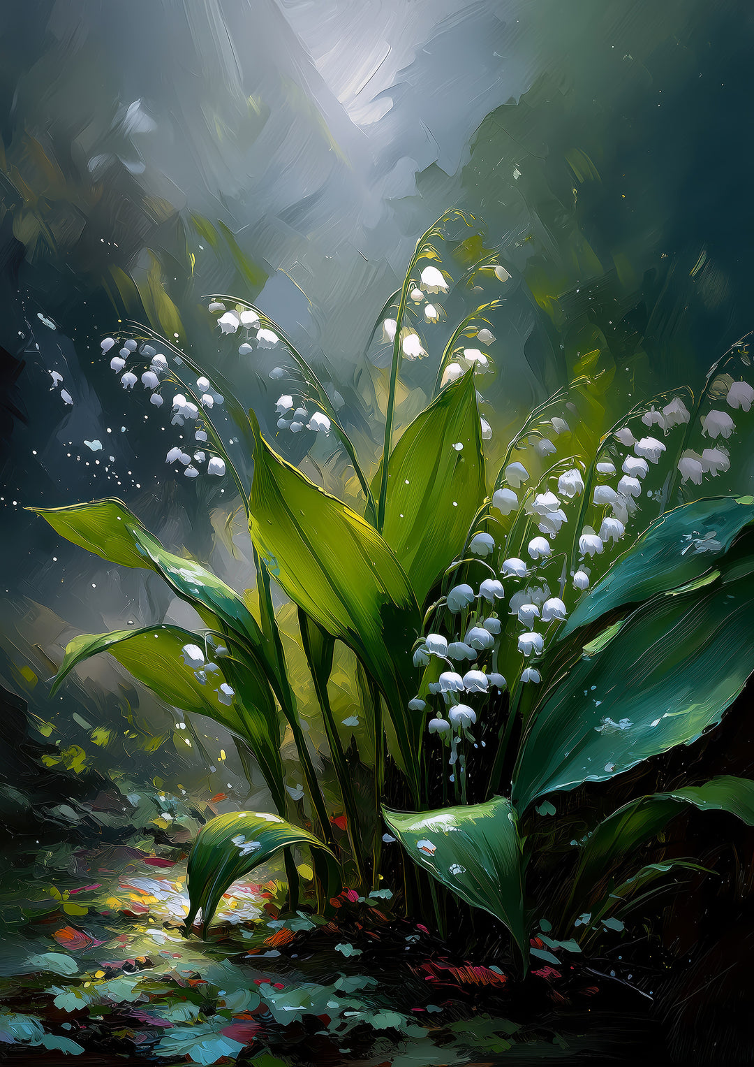 Lily of the Valley Wall Art Print