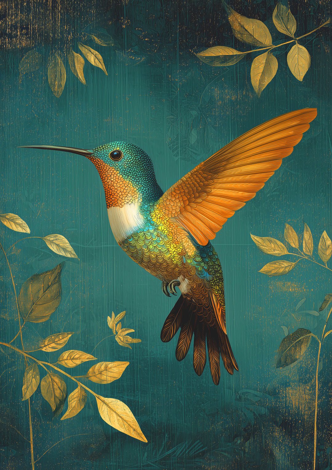 Hummingbird Art Print