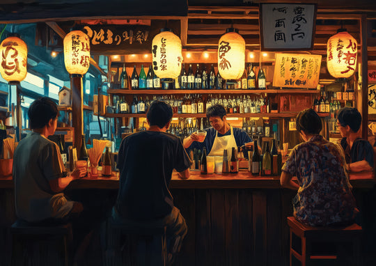 Japanese Izakaya Wall Art Print