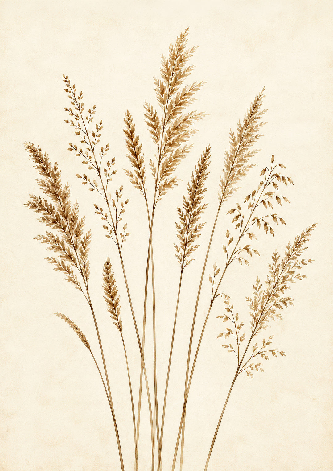 Neutral Botanical Wall Art Prints