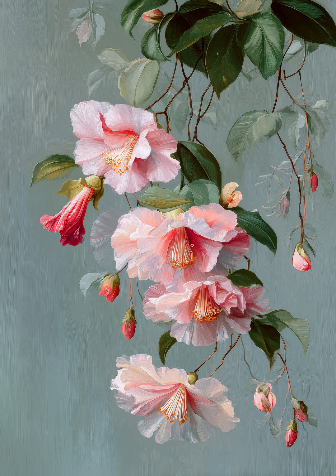 Pink Hibiscus Art Print