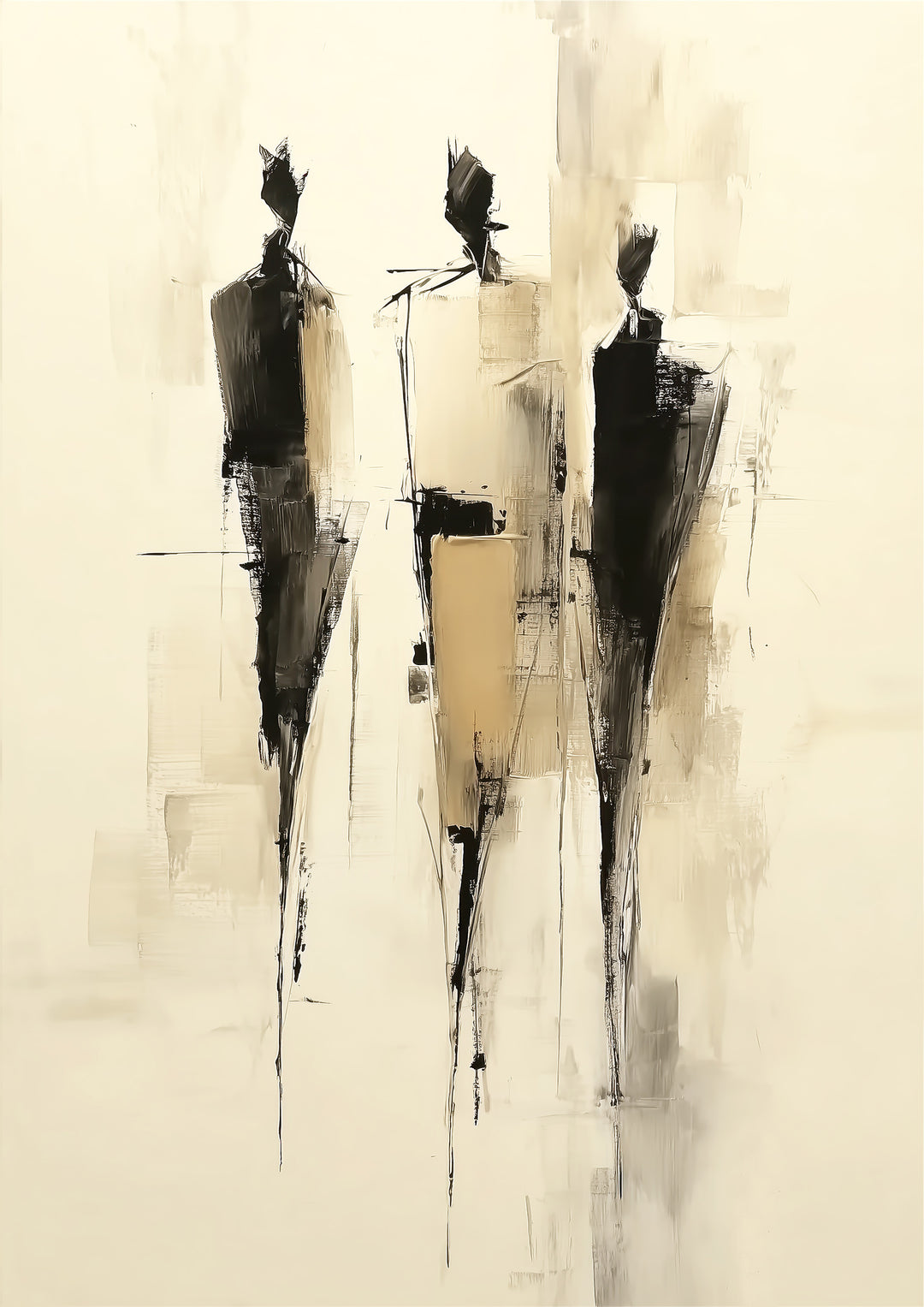 Abstract Figure Art Print
