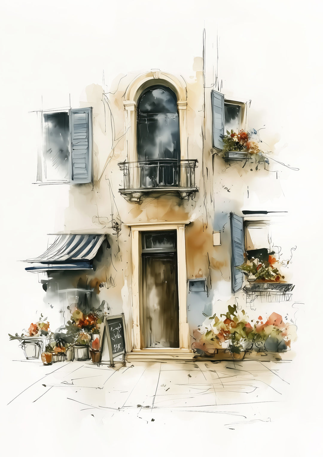 European Street Wall Art Prints