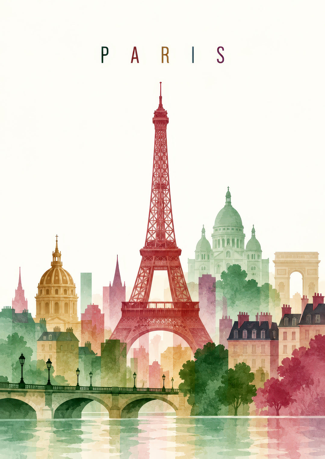 New York Paris London Wall Art Prints
