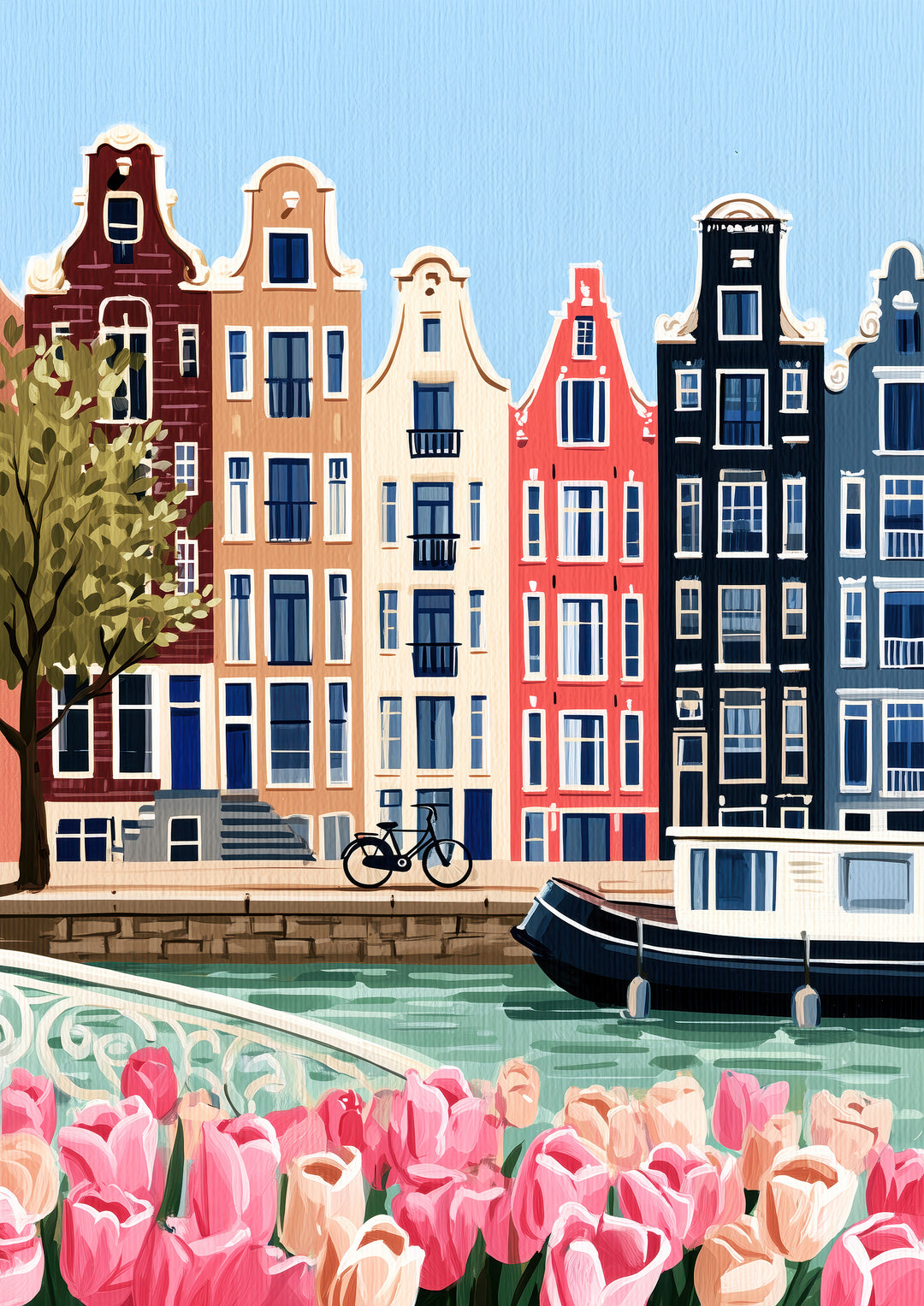 Amsterdam and London Wall Art Prints