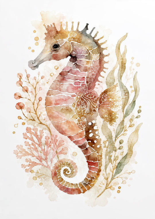 Coastal Sea Life Wall Art Prints