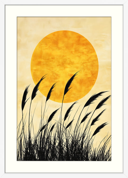 Golden Sun Art Print