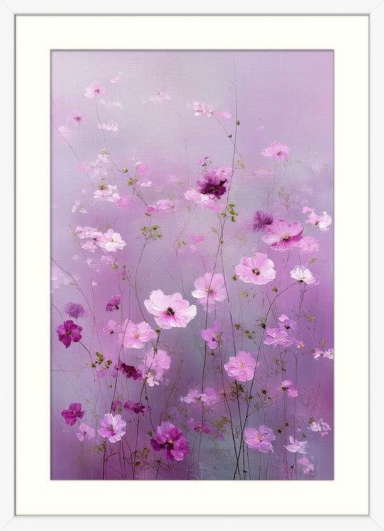 Pink Floral Art Print